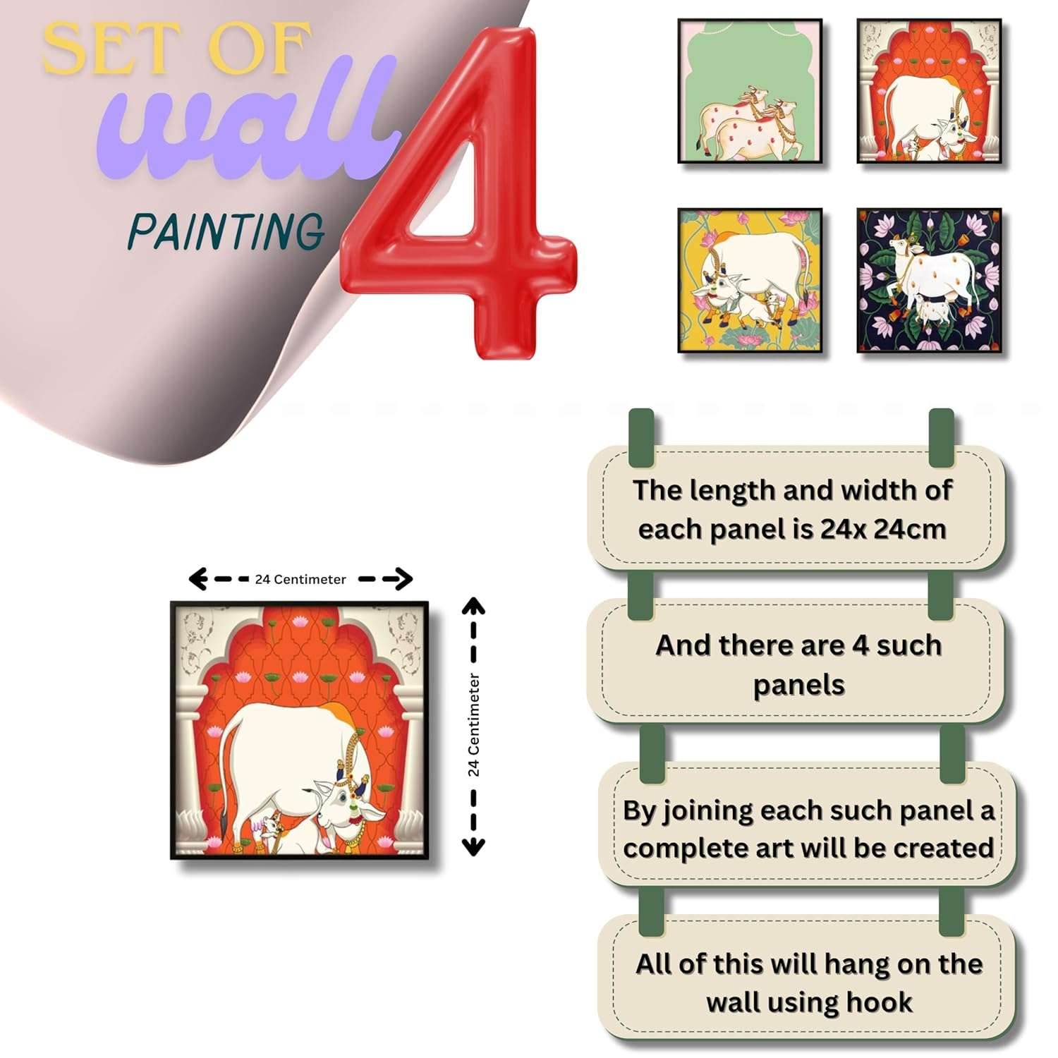 Pichwai Handmade Wall Painting